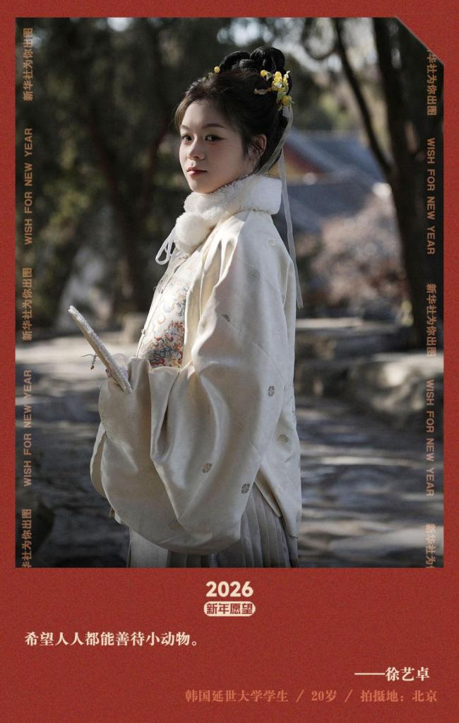 新年愿望 镜头下的真诚期盼